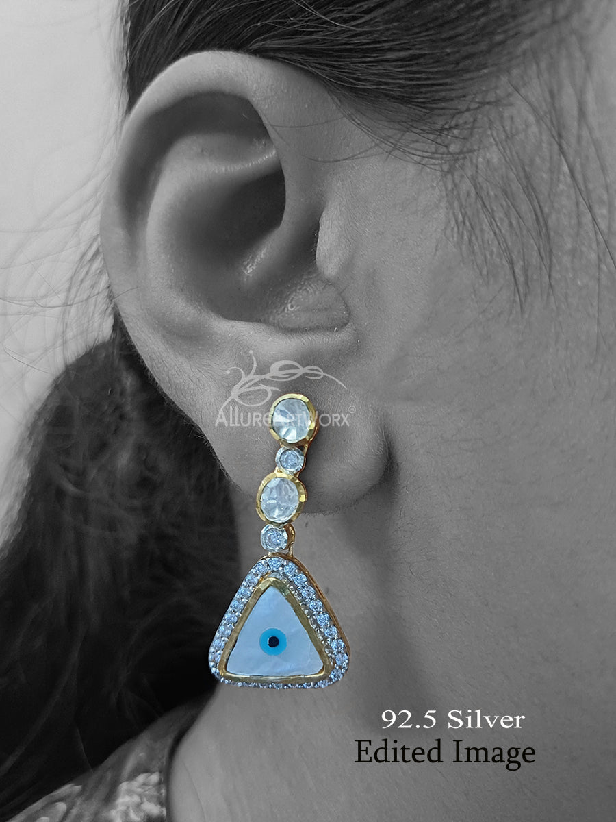 Ceri Silver Earrings